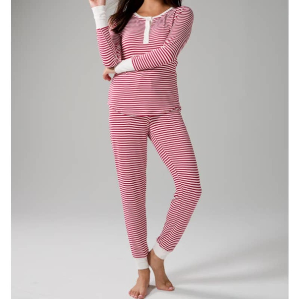 Soma Luna Stripe Stretch Flannel Set XL